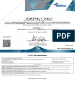 Certificado Oficina de Materiais Adaptados e Inclusivos para TEA, Altas Habilidades e Deficiência Intelectual