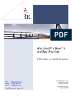Ajax Usability Benefits and Best Practices 2006