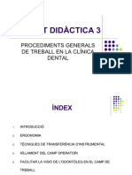 UD 3 Procediments Generals de Treball en La Clínica Dental 2
