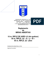 Reglamento Miras Abiertas 2018