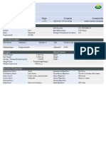 Crema para Batir Product Specification 87028