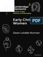 (Cambridge Elements - Women in The History of Philosophy) Dawn LaValle Norman - Early Christian Women-Cambridge University Press (2022)