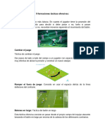 5 Formaciones Tácticas Ofensivas