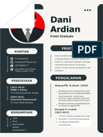 Dani Ardian: Fresh Graduate