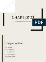 Chapter 23 Tool Material and Geometry Failure