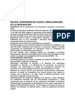 Decretos Inaplicabilidad de Prescripcion o Caducidad de Derechos