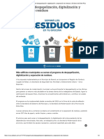 Programa de Despapelización, Digitalización y Separación de Residuos - El Diario de Entre Ríos202101