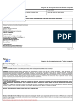 Documento de Pré Projeto