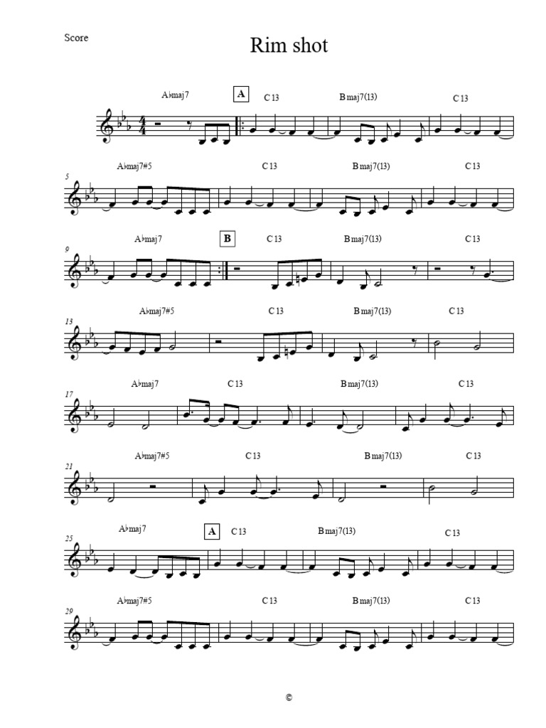 Rimshot | PDF | Drumming | Rhythm And Meter