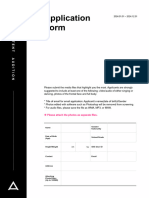TITAN Audition Application Form en