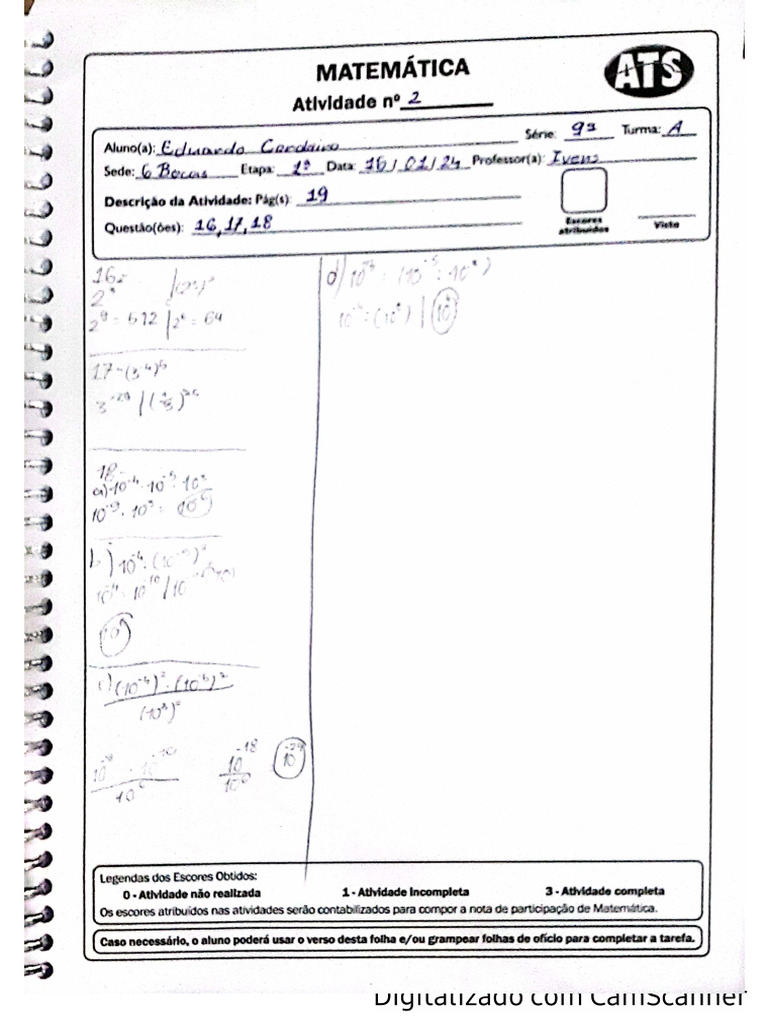 Mat01 A2 | PDF