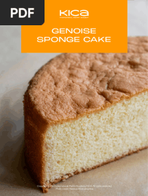Genoise Sponge Cake Recipe PDF