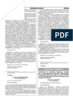 Decreto Supremo #115-2016-Ef - Crea Comision Segun Nonagesima Segunda DCF de Ley 30372 LPSP Año Fiscal 2016