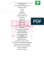 LISTA BOTIQUIN BASICO DE PRIMEROS AUXILIOS - No