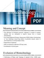Biotechnology and Patent Law