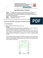 2. Especificaciones Técnicas