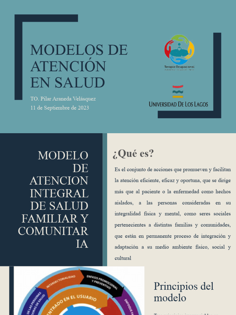 Modelos de Atención Integral en Salud | PDF | Terapia | Historial médico