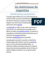 Especies Autóctonas de Argentina