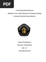 Download Dilematika ACFTA dalam Globalisasi Pasar Domestik Terhadap Ketahanan Sosial dan Ekonomi Indonesia by Andistya Oktaning Listra SN71279870 doc pdf