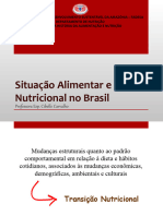 Aula 1 - Situação Alimentar e Nutricional No Brasil