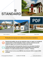 Preturi Standard - Case Pe Structura Metalica