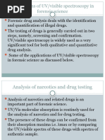 Applications of UV