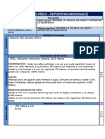 SESIONES de NATACIÓN 2º TRIMESTRE 