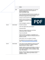 Checklist Aquecimento Bloqueios PDF