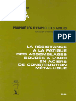 Resistance a La Fatigue Des Assemblages