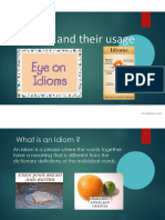 Idioms