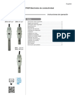 Signet 2839-1V To 2842-1V PVDF Conductivity Electrodes (Spanish)