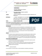 Informe 002-Crac-Ro - Cristorey-Solicito Aprobacion de Analitico de Gastos