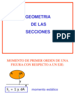 Geometria de La Secciones - Baricentro