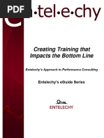 Entelechy Eguide Creating Training That Impacts The Bottom Line