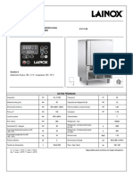 Abatidor de Temperatura Lainox NEW CHILL RCM081S 8X1 1 GN Touch 1597700102