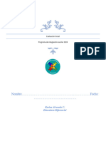 Evaluación Inicial NT1