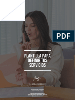 2 - SERVICIOS - Plantilla para definir tus servicios