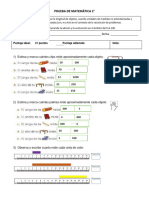 Evaluación Mate 2° 