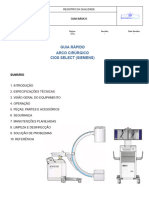 Guia Rápido - ARCO CIRÚRGICO CIOS SELECT (SIEMENS)