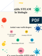 Lecțiile STEAM În Biologie