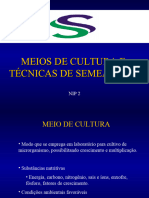 Prática 1 MEIOS DE CULTURA E TÉCNICAS DE SEMEADURA