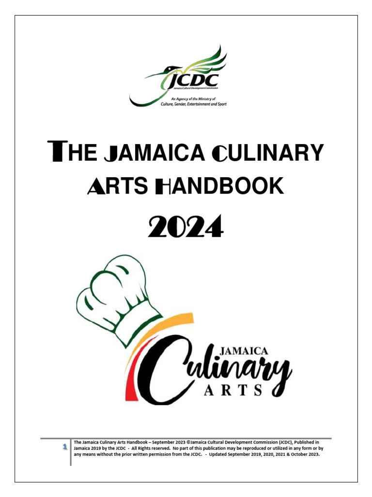 2024 Revised Culinary Arts Handbook | PDF | Fruit Preserves | Cooking