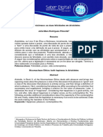 Ética A Nicômaco As Duas Felicidades em Aristóteles