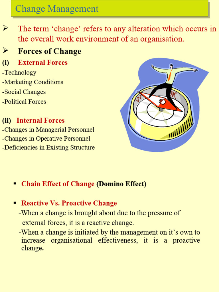 Unit-5 (Organisational Change & Development) | PDF | Organization ...