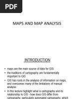 Maps and Map Analysis