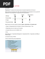 Matrix Structure in SAP HCM