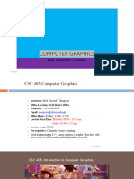 Computer Graphics Lecture - 2 - V2024