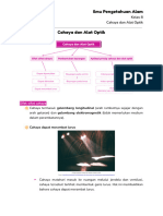 IPA Kelas 8 - Cahaya Dan Alat Optik