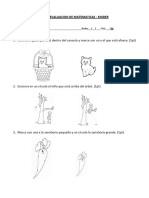 Evaluacion de Matematicas