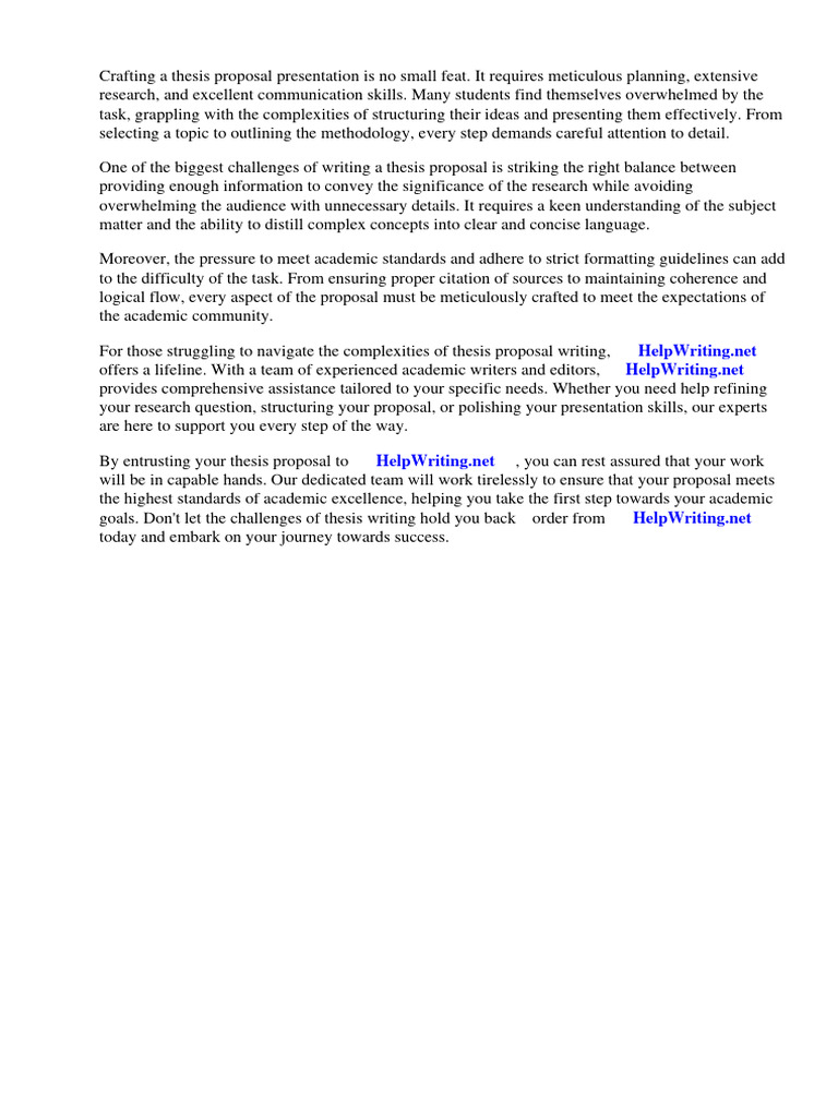 Sample Thesis Proposal Presentation | PDF | Thesis | Microsoft Power Point